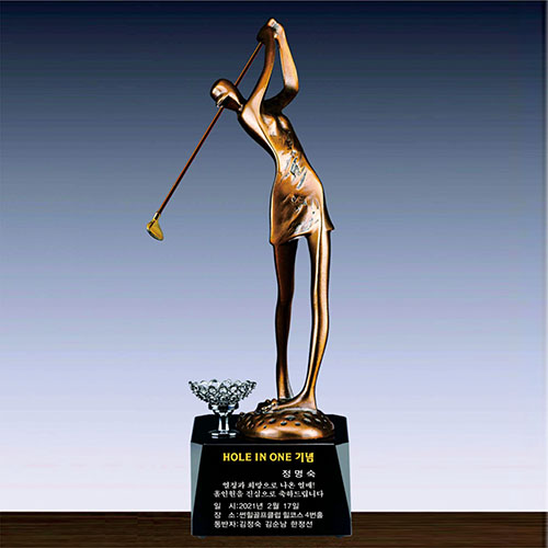 청동골프트로피